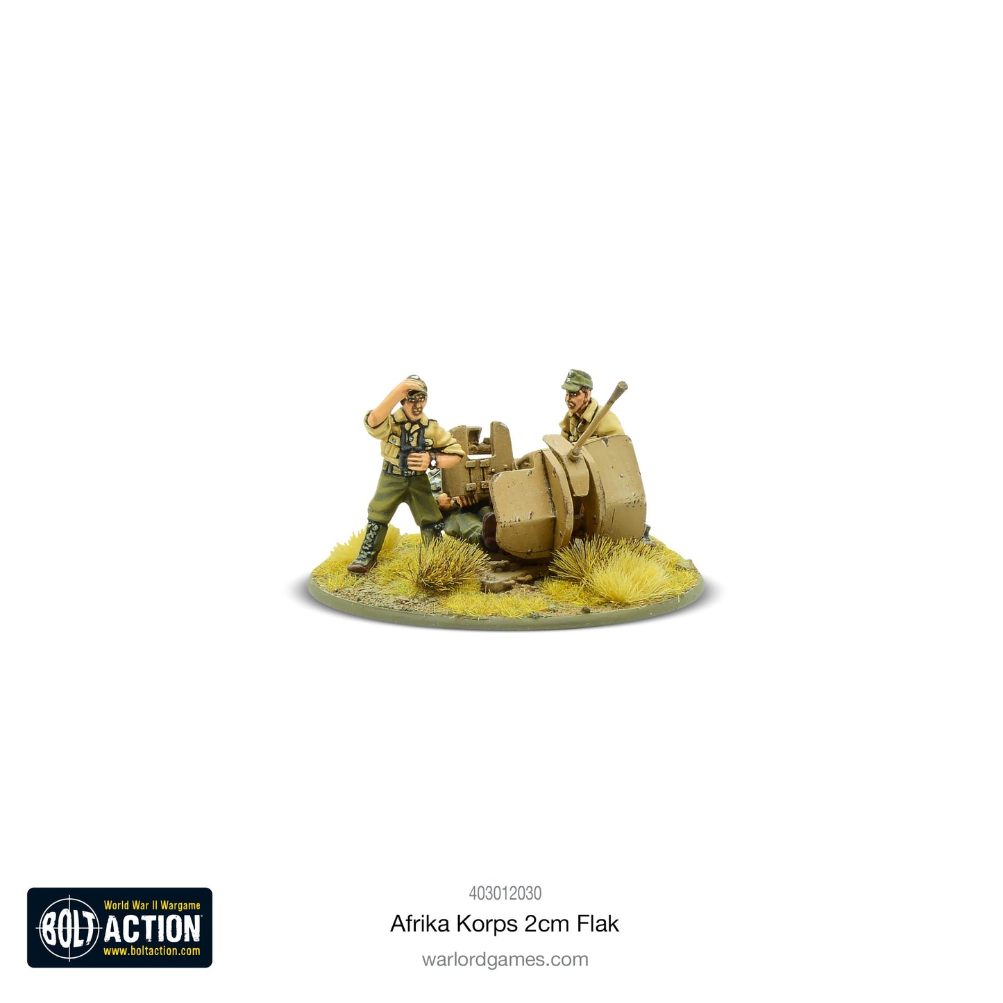 Bolt Action: German - Afrika Korps 2cm Flak 38