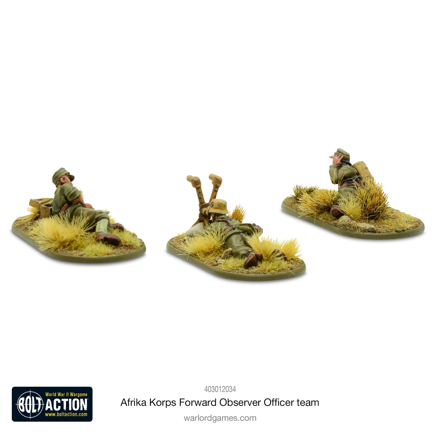 Bolt Action: German - Afrika Korps Forward Observer team