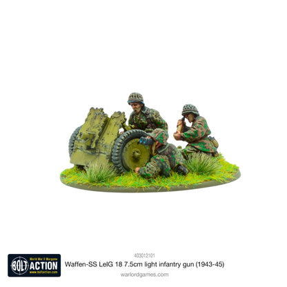 Bolt Action: German - Waffen-SS LeIG 18 7.5cm light infantry gun (1943-45)
