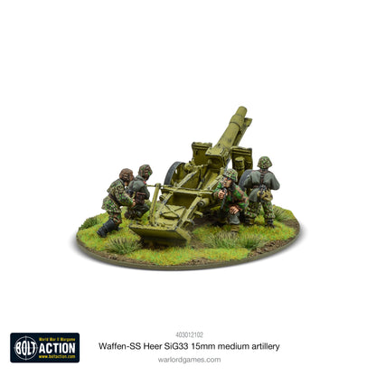 Bolt Action: German - Waffen-SS SIG 33 15cm heavy howitzer (1943-45)
