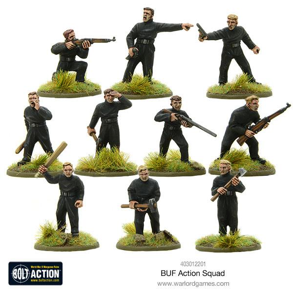 Bolt Action: German - BUF Action Squad