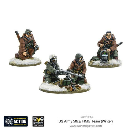 Bolt Action: USA - US Army 50cal HMG Team (Winter)