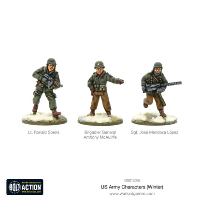 Bolt Action: USA - US Army Characters (Winter)