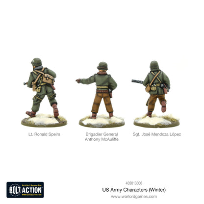 Bolt Action: USA - US Army Characters (Winter)