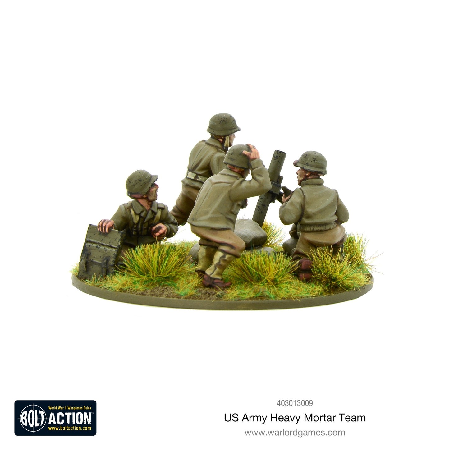 Bolt Action: USA - US Army heavy mortar team