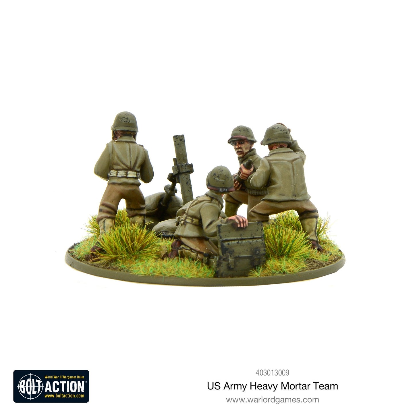 Bolt Action: USA - US Army heavy mortar team