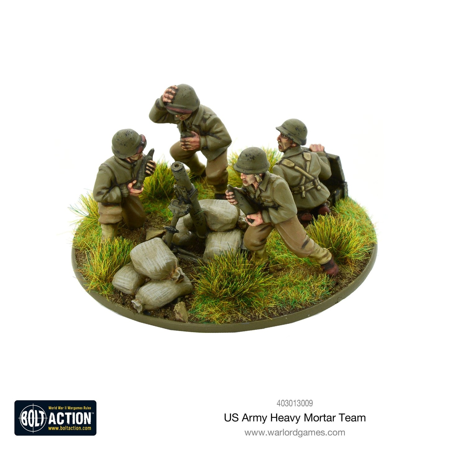 Bolt Action: USA - US Army heavy mortar team
