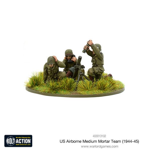 Bolt Action: USA - US Airborne medium mortar team (1944-45)