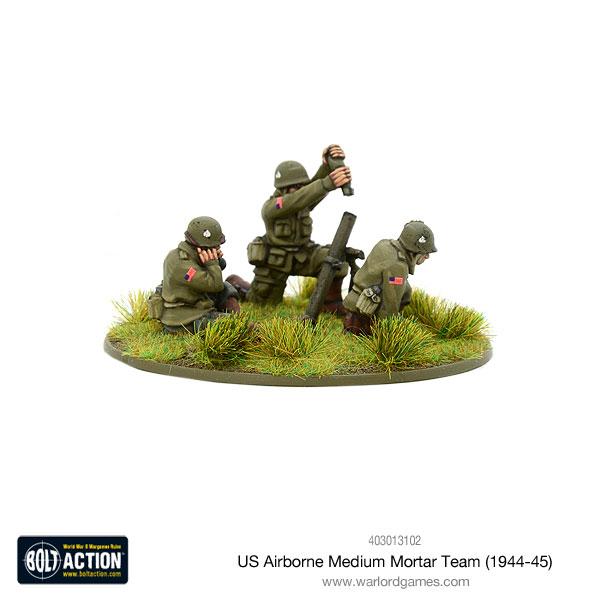 Bolt Action: USA - US Airborne medium mortar team (1944-45)