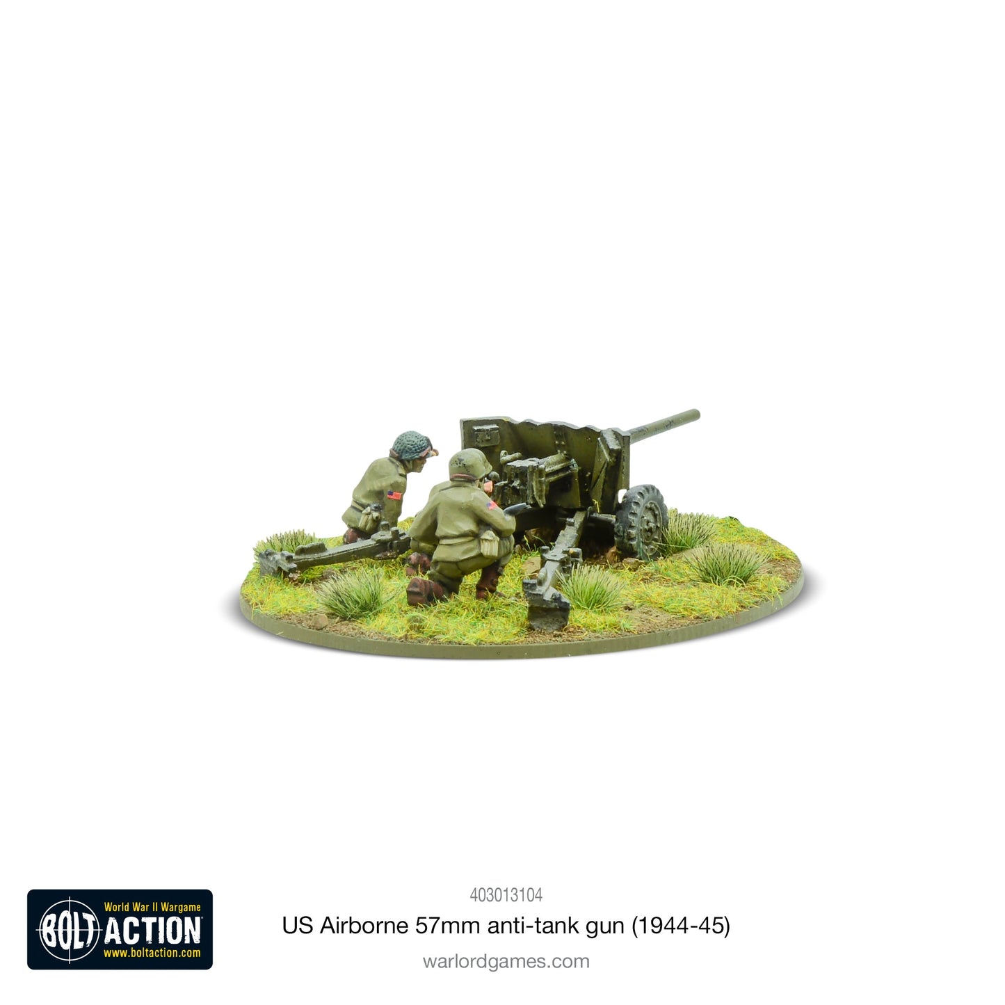 Bolt Action: USA - US Airborne 57mm anti-tank gun (1944-45)