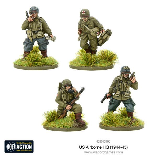 Bolt Action: USA - US Airborne HQ (1944-45)