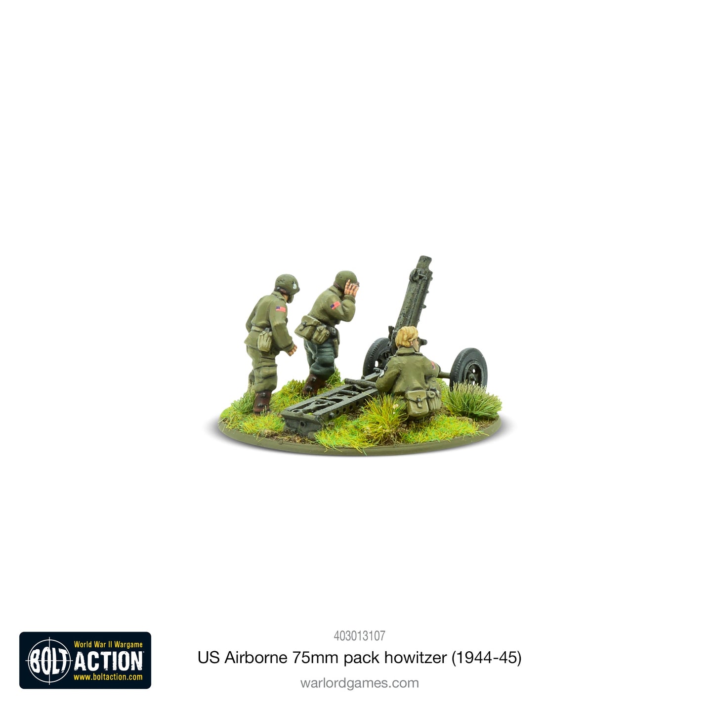 Bolt Action: USA - US Airborne 75mm light artillery (1944-45)
