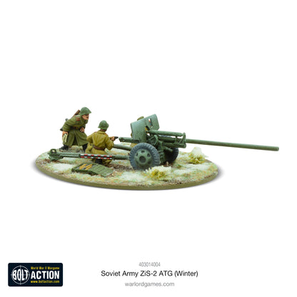 Bolt Action: Soviet ZIS-2 anti-tank gun (Winter)