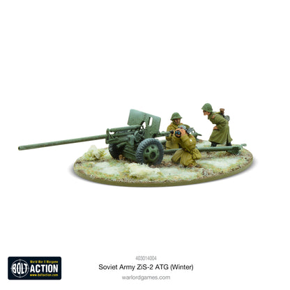 Bolt Action: Soviet ZIS-2 anti-tank gun (Winter)