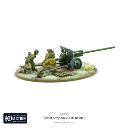 Bolt Action: Soviet ZIS-2 anti-tank gun (Winter)