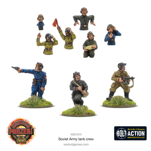 Achtung Panzer!: Soviet Tanks - Soviet Army Tank Crew