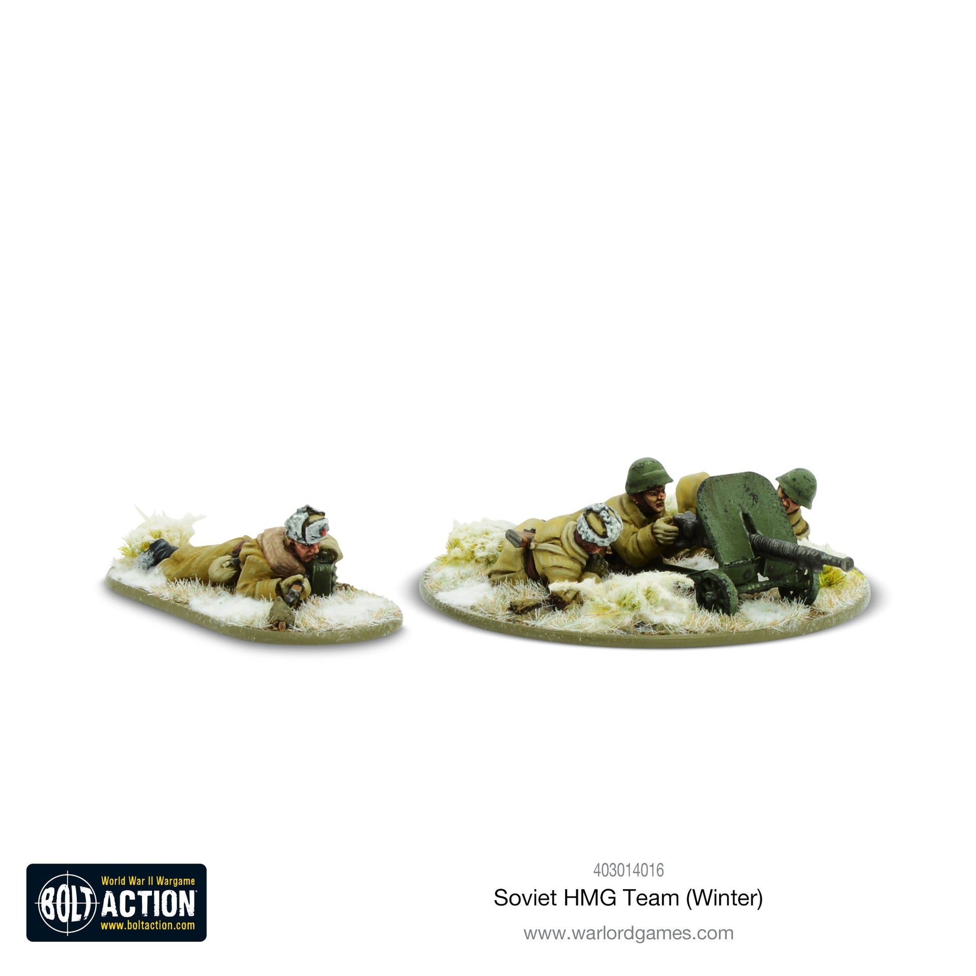 Bolt Action: Soviet HMG team (Winter)