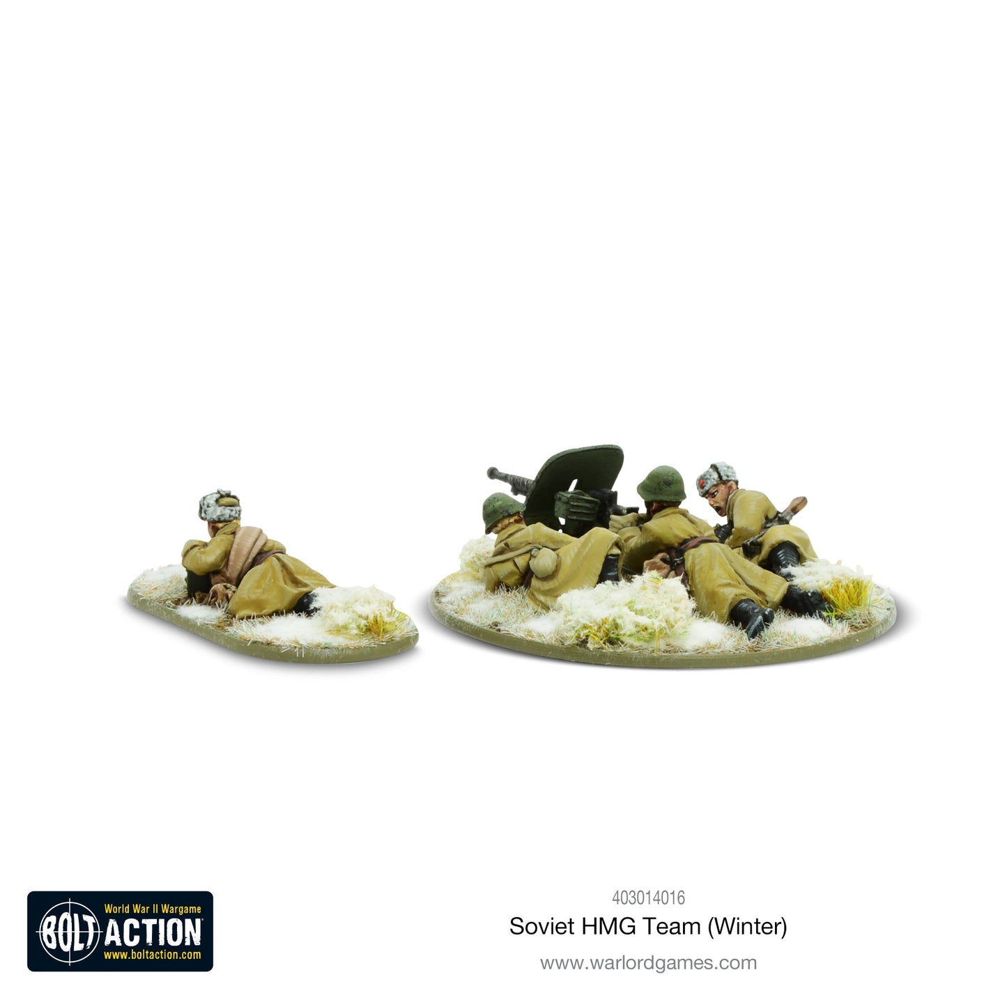 Bolt Action: Soviet HMG team (Winter)