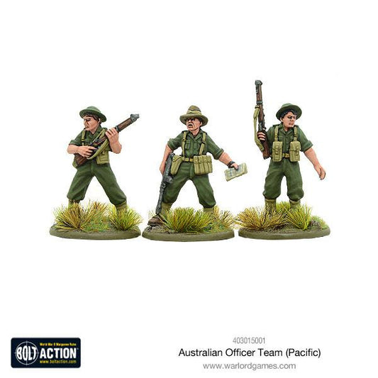 Bolt Action: Australian Officer Team (pacific)