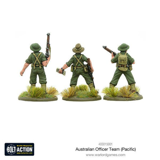 Bolt Action: Australian Officer Team (pacific)