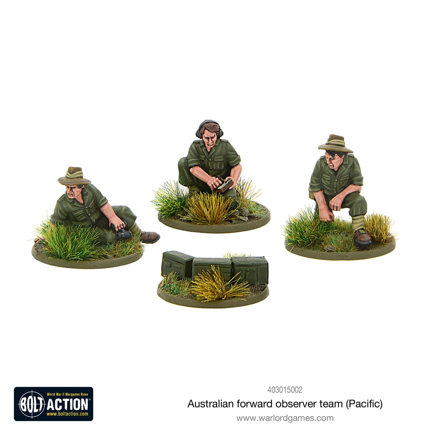 Bolt Action: Australian Forward Observer team (Pacific)