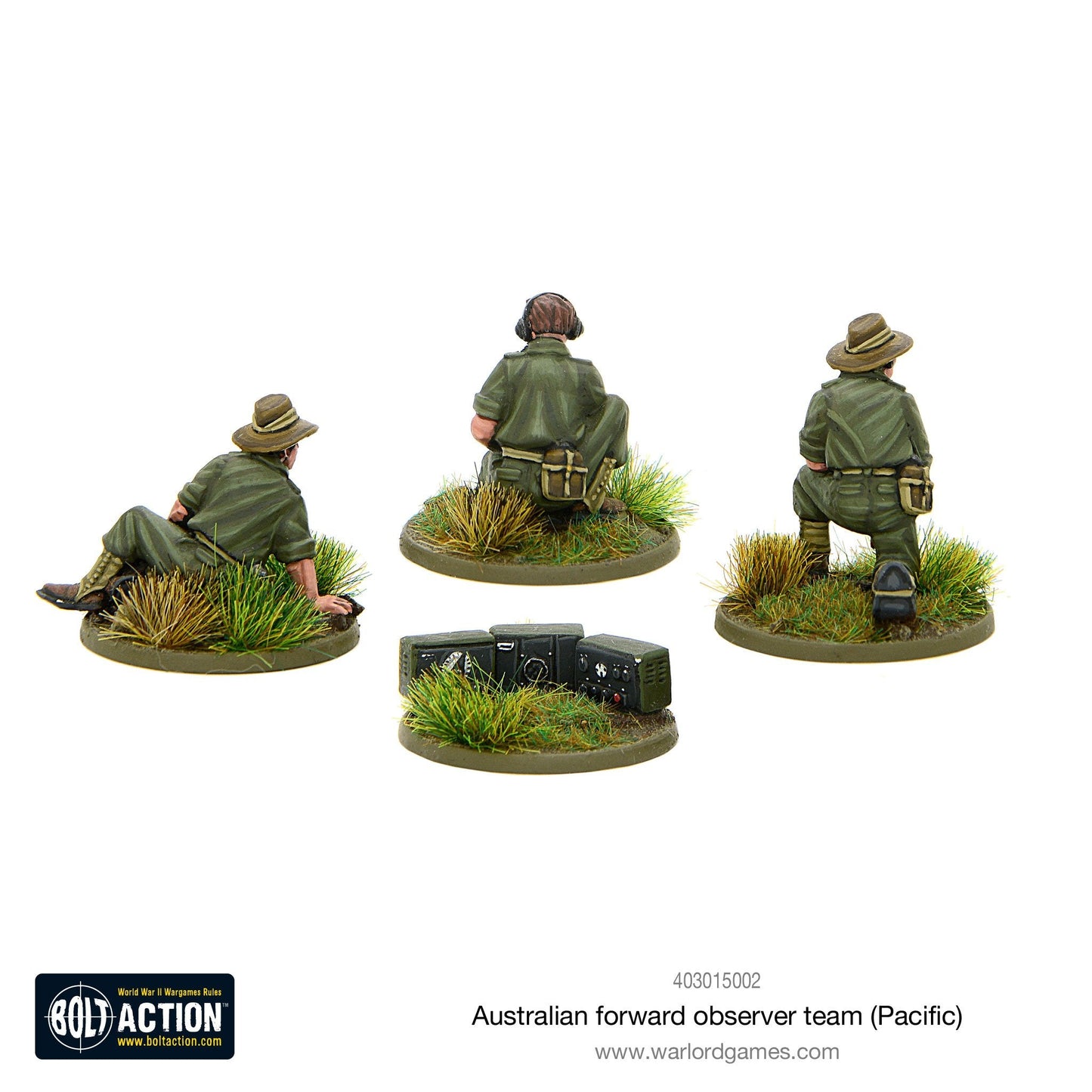 Bolt Action: Australian Forward Observer team (Pacific)