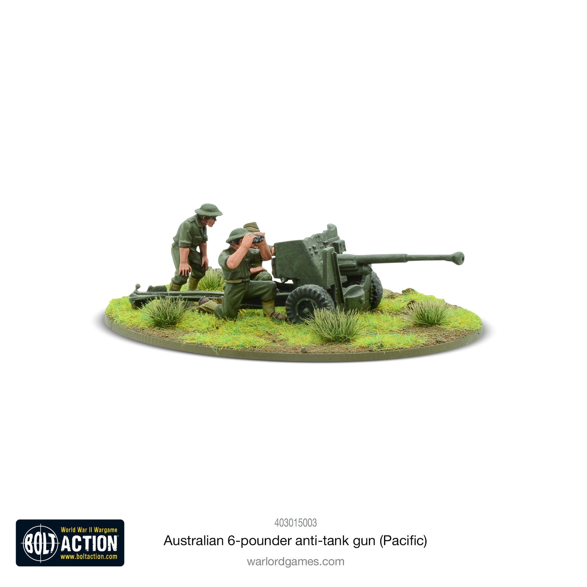 Bolt Action: Australian 6-pdr anti-tank gun (Pacific)