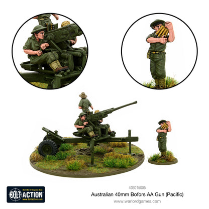 Bolt Action: Australian 40mm Bofors AA gun (Pacific)