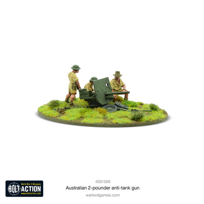 Bolt Action: Australian 2-pdr light anti-tank gun (Pacific)