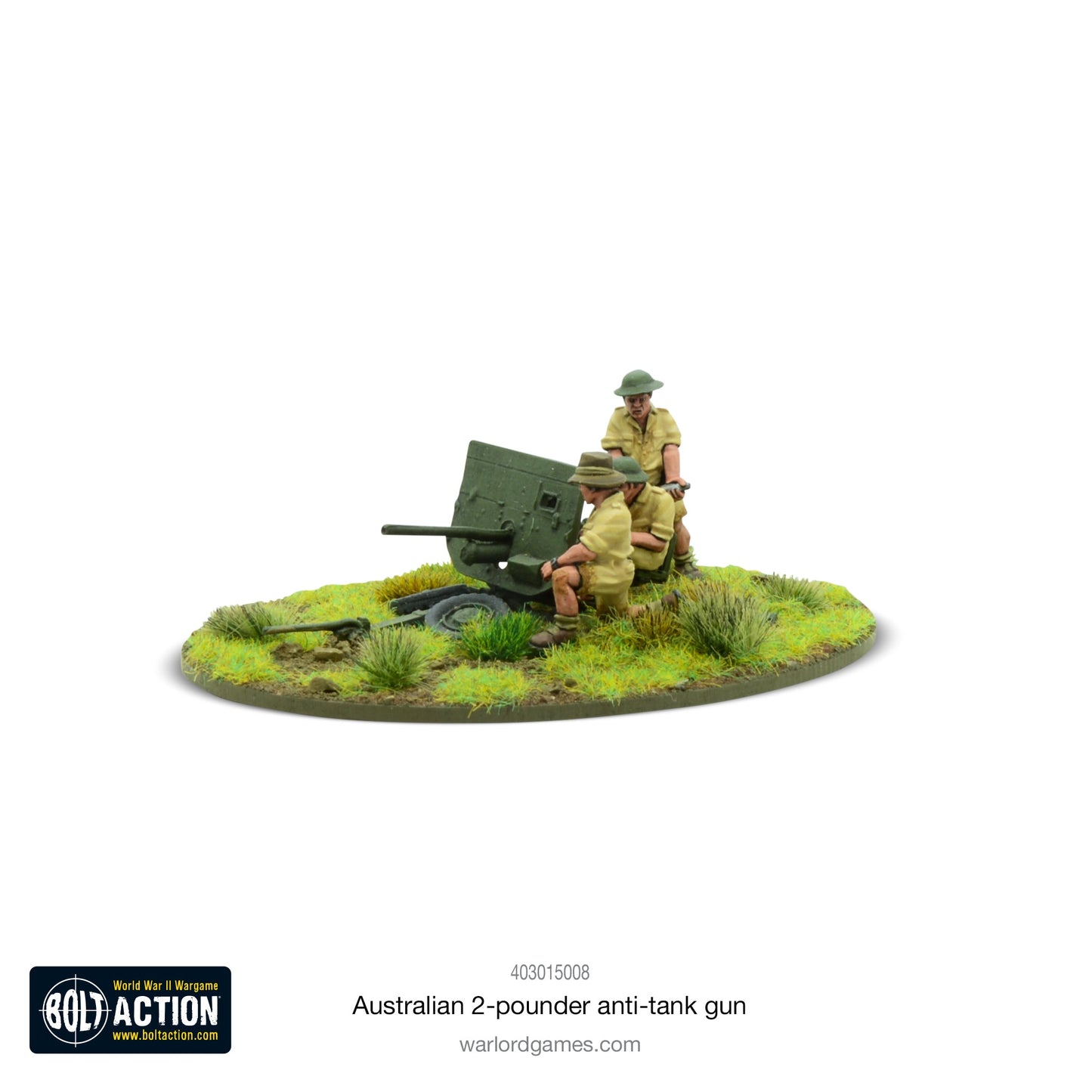 Bolt Action: Australian 2-pdr light anti-tank gun (Pacific)