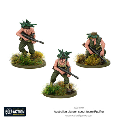 Bolt Action: Australian platoon scout team (Pacific)