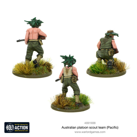 Bolt Action: Australian platoon scout team (Pacific)