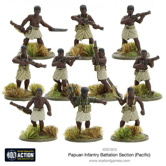 Bolt Action: Papuan Infantry Battalion section (Pacific)