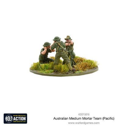 Bolt Action: Australian medium mortar team (Pacific)