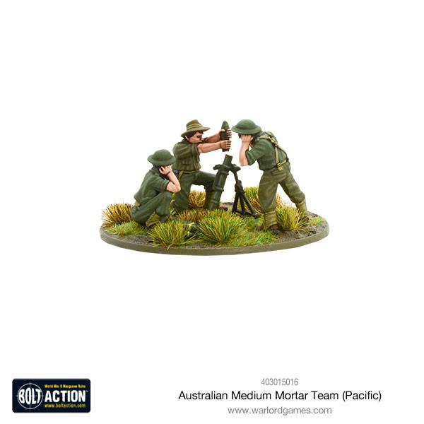 Bolt Action: Australian medium mortar team (Pacific)