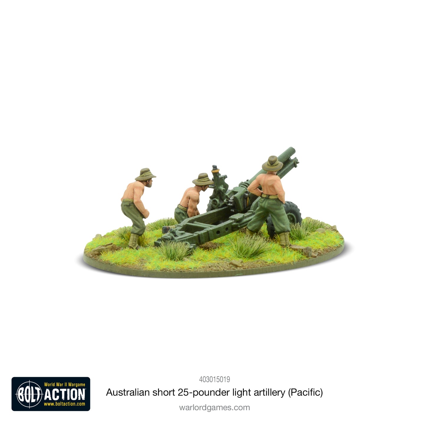 Bolt Action: Australian short 25-pdr (Pacific)