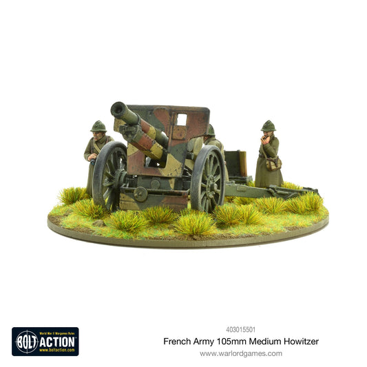 Bolt Action: French Army 105mm medium howitzer