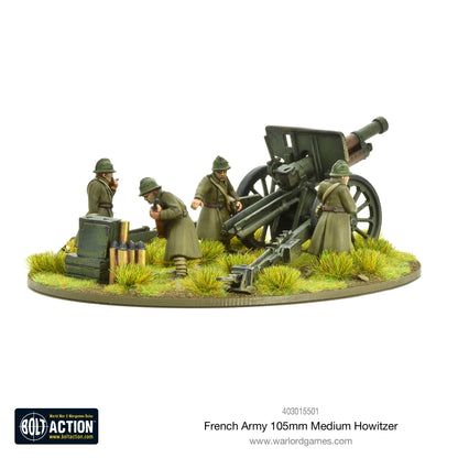 Bolt Action: French Army 105mm medium howitzer