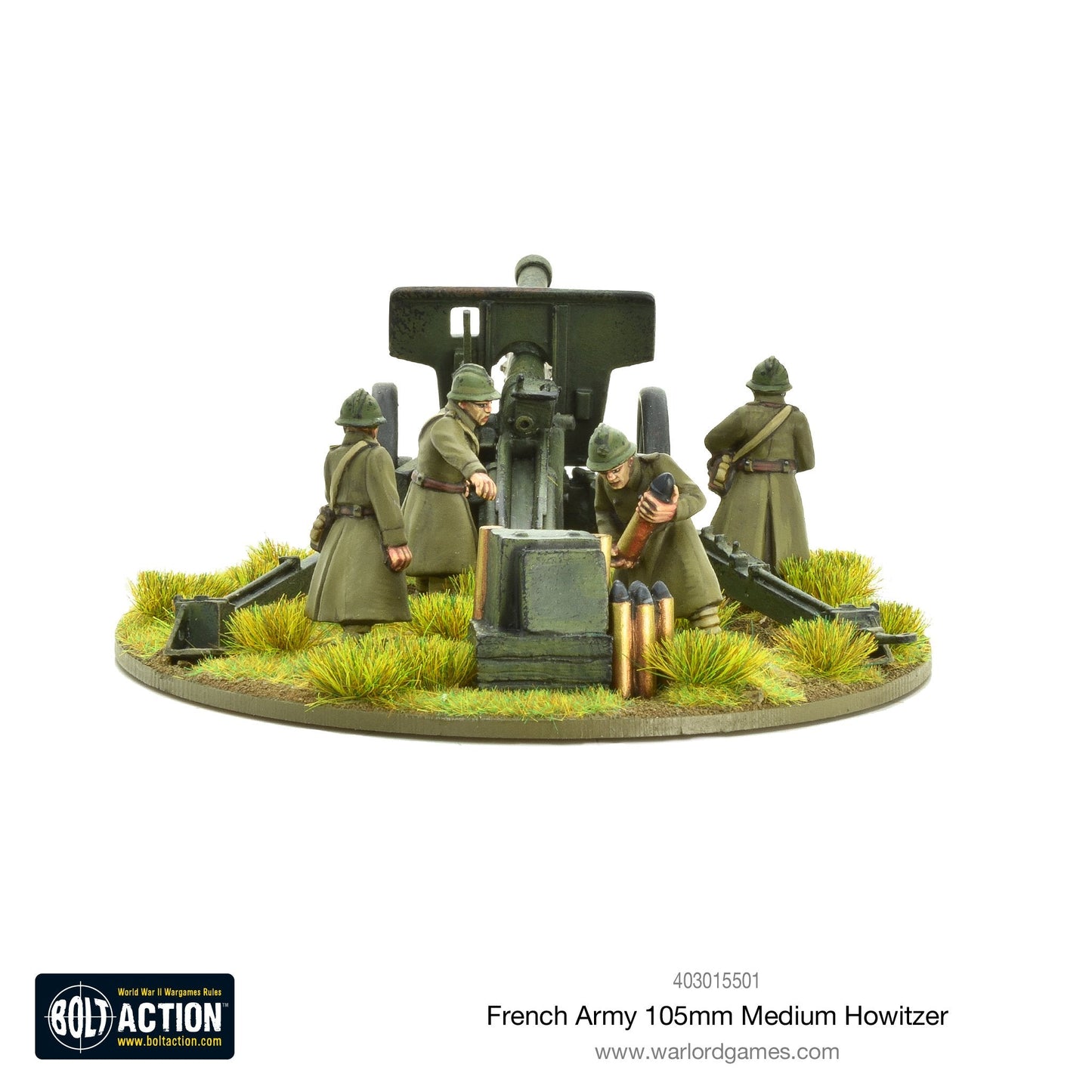 Bolt Action: French Army 105mm medium howitzer