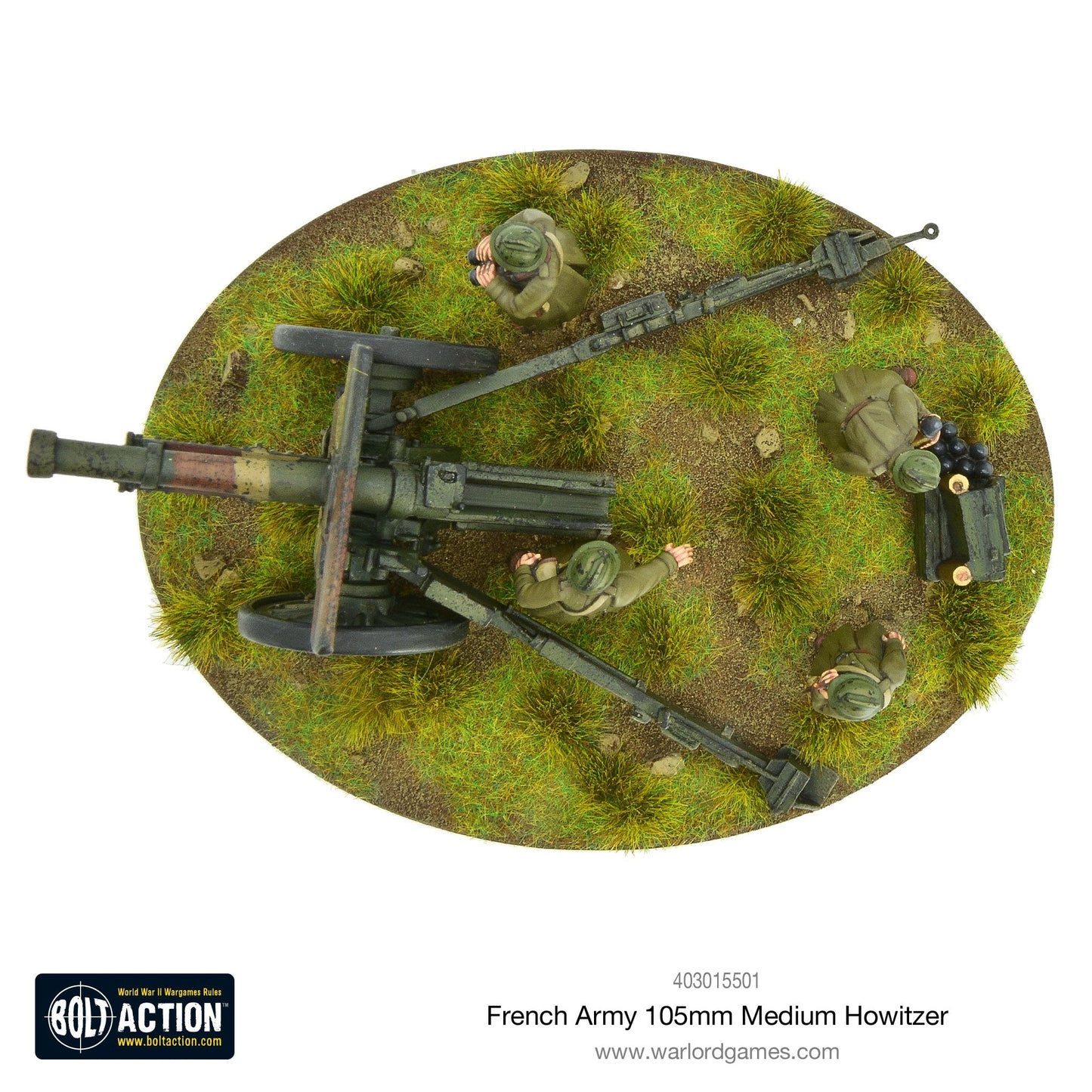 Bolt Action: French Army 105mm medium howitzer