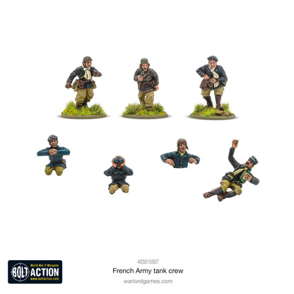 Achtung Panzer!: French Army tank crew