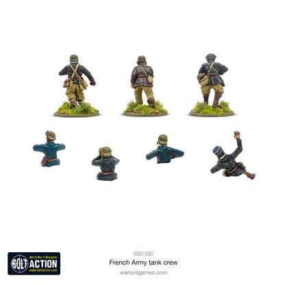 Achtung Panzer!: French Army tank crew