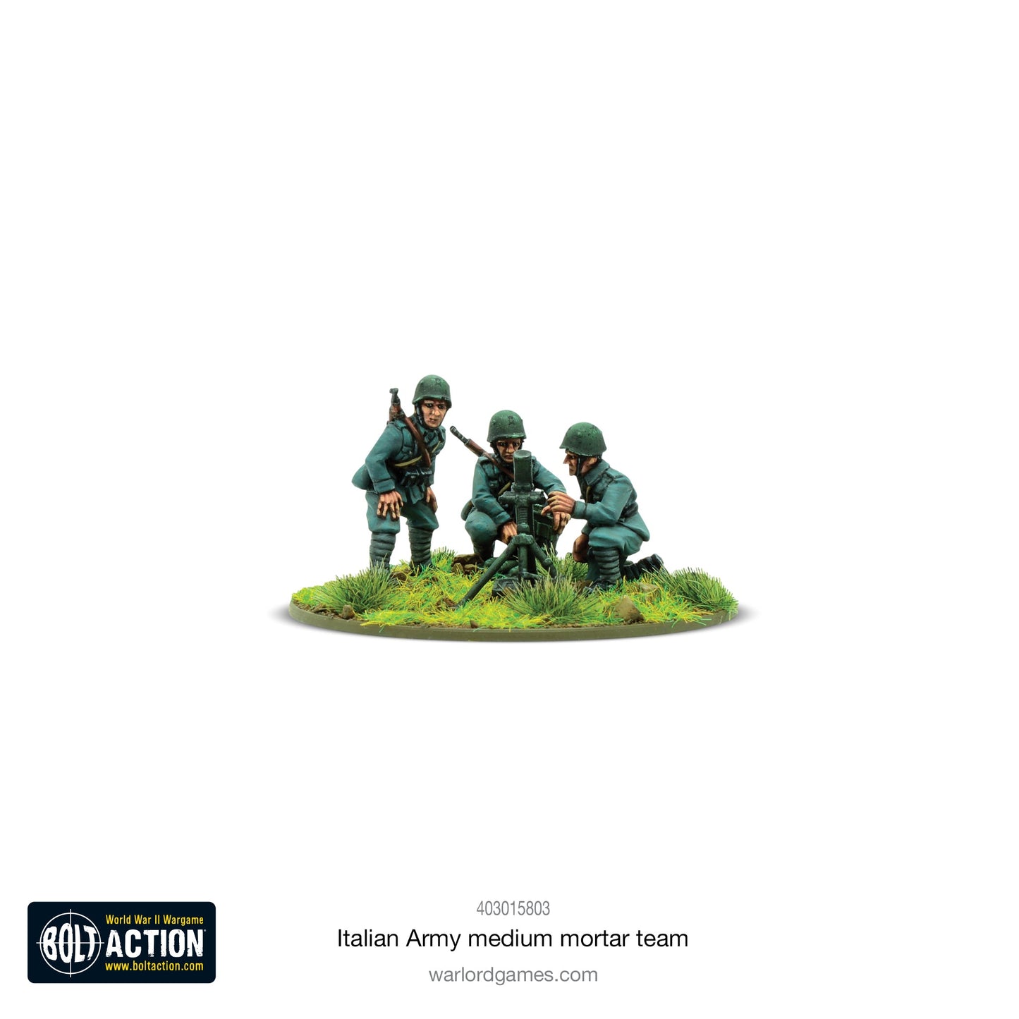 Bolt Action: Italian Army medium mortar team
