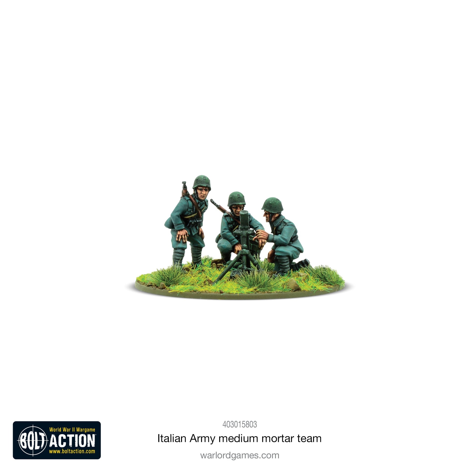 Bolt Action: Italian Army medium mortar team
