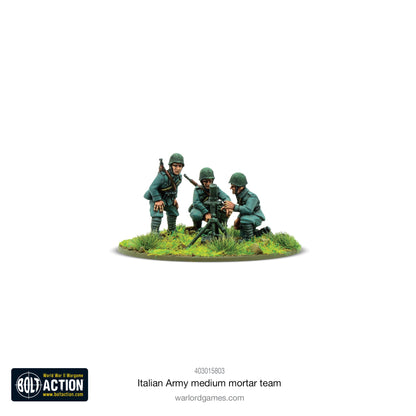 Bolt Action: Italian Army medium mortar team