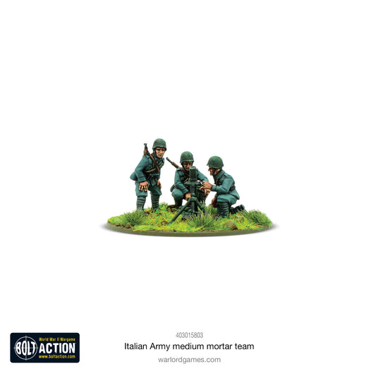 Bolt Action: Italian Army medium mortar team