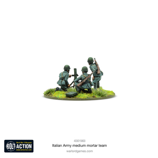 Bolt Action: Italian Army medium mortar team