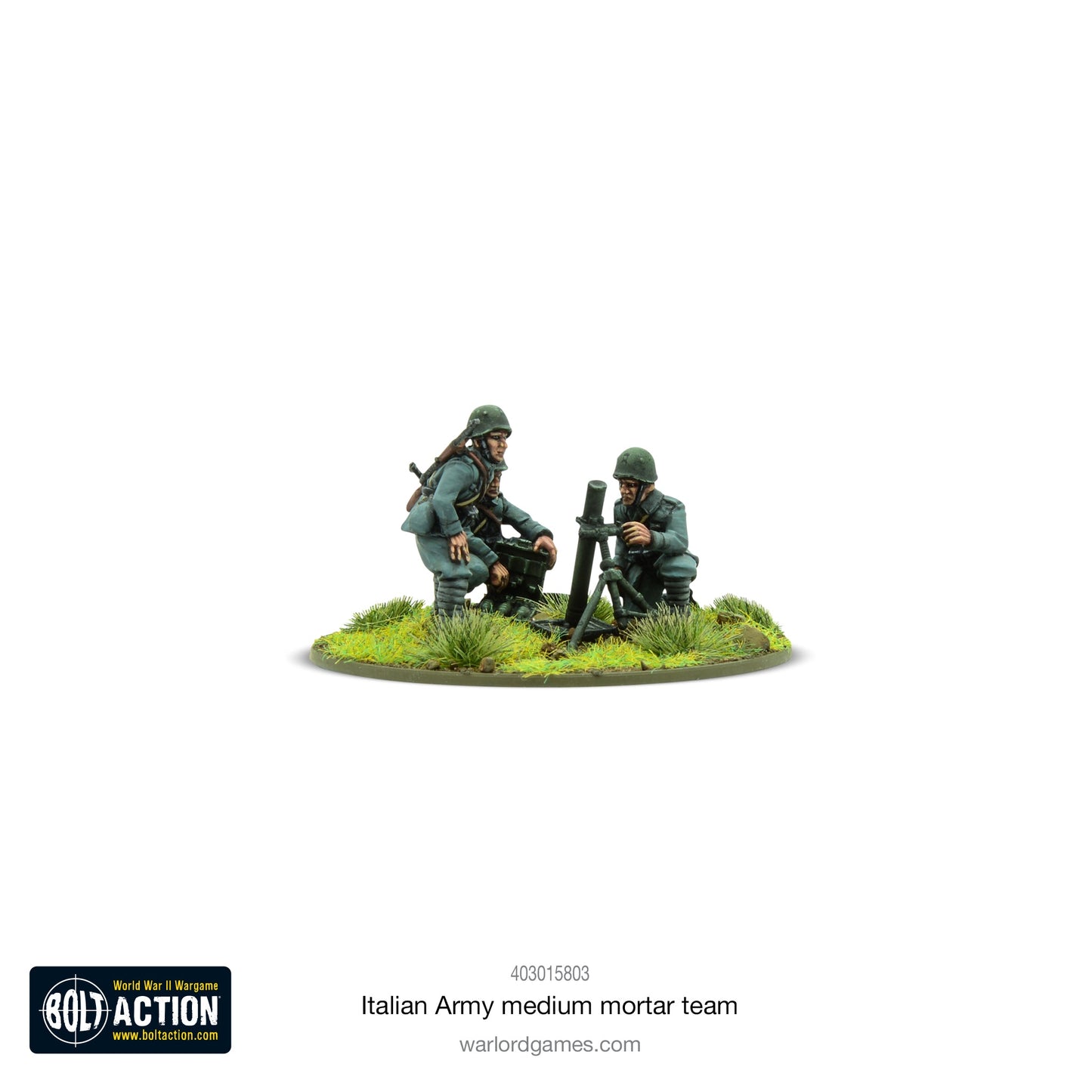 Bolt Action: Italian Army medium mortar team