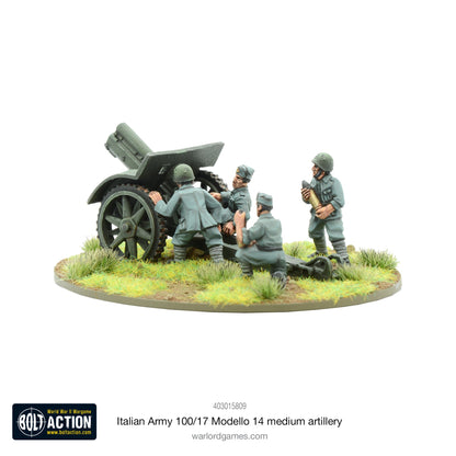 Bolt Action: Italian Army 100/17 Modello 14 medium artillery