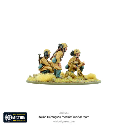 Bolt Action: Italian Bersaglieri medium mortar team